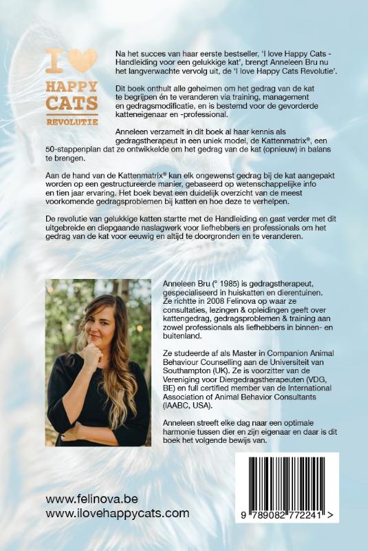 Achterkant van I love Happy Cats Revolutie