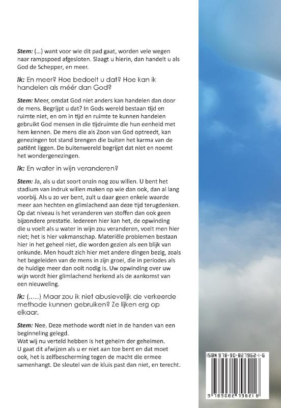 Achterkant van 2 Wonderen verichten als vakmanschap