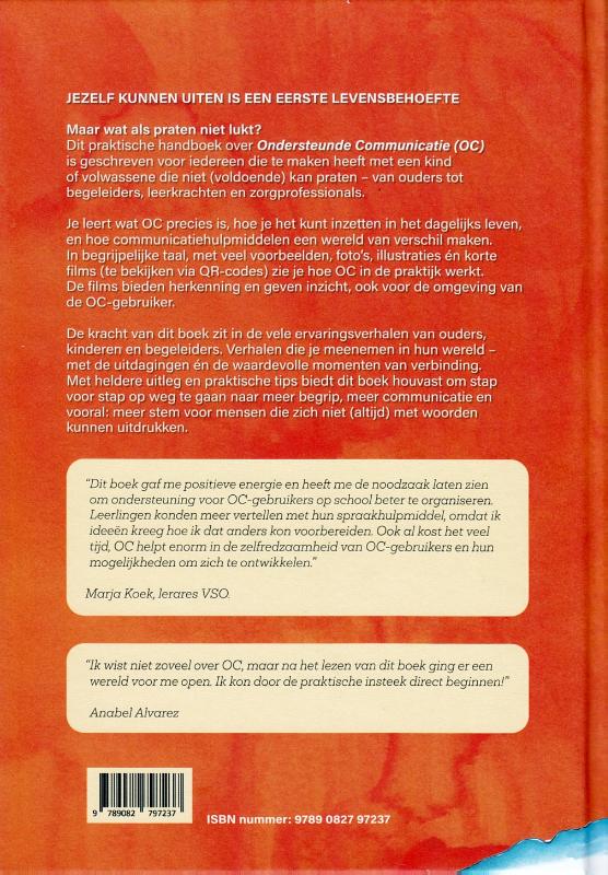 Achterkant van Handboek OC