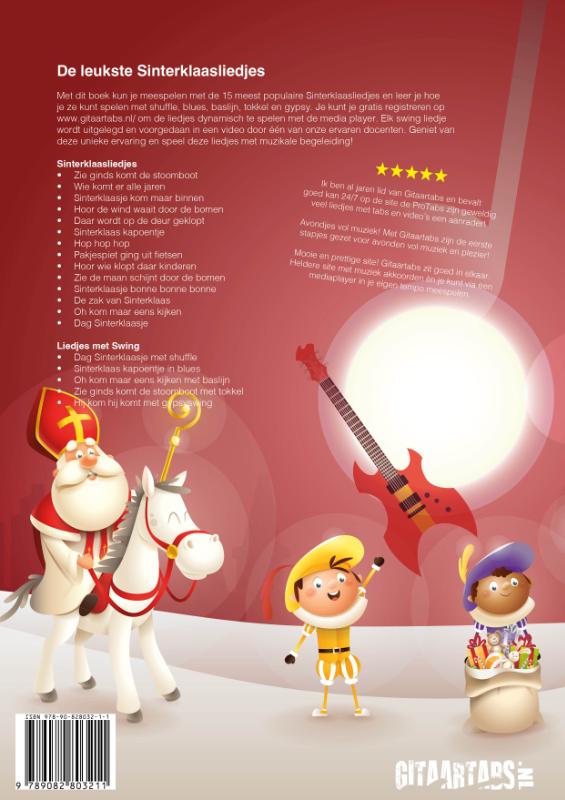 Achterkant van Swingende Sinterklaasliedjes