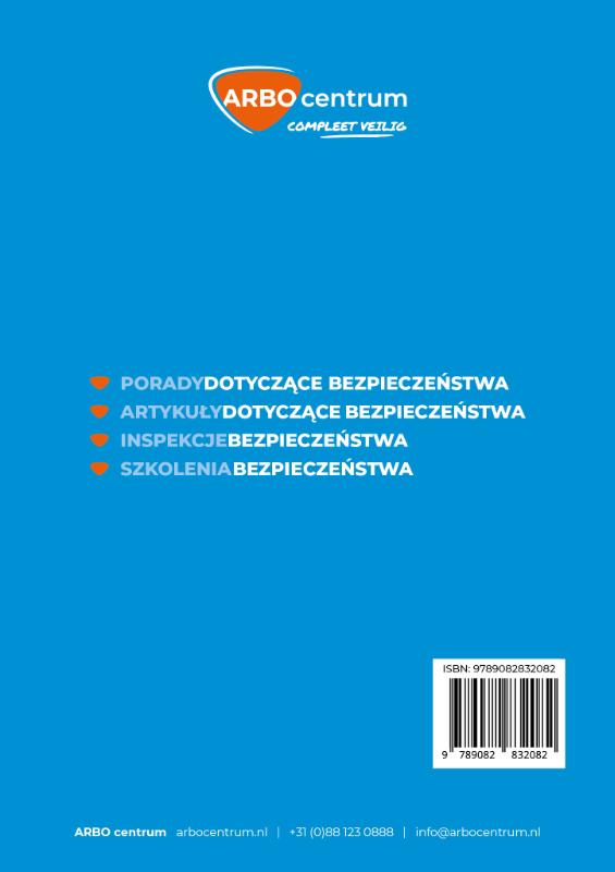 Achterkant van Cursusboek B-VCA, VOL-VCA & VIL-VCU - PL