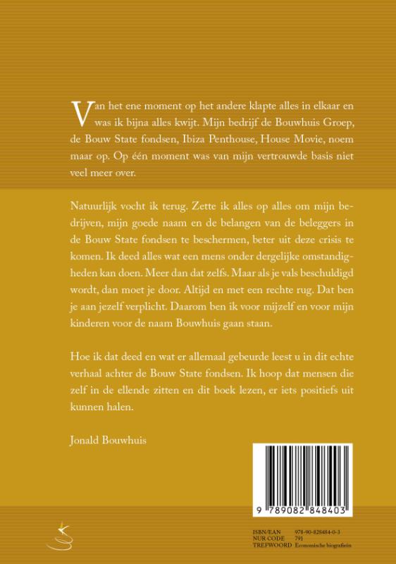 Achterkant van In alle bouwstaten