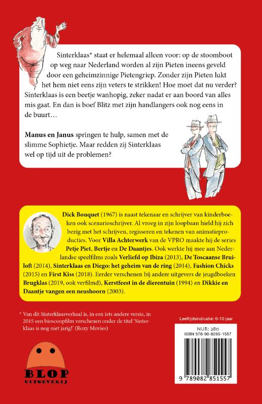 Achterkant van De Avonturen van Manus & Janus