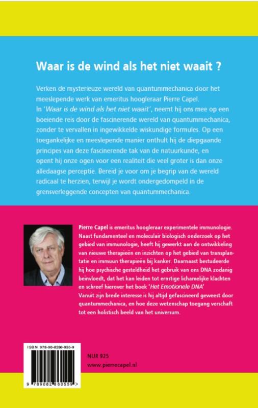 Achterkant van Waar is de wind als het niet waait
