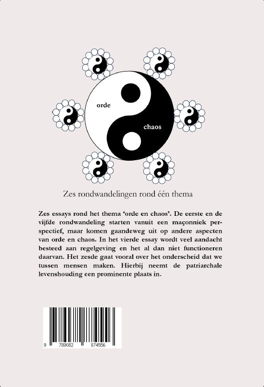 Achterkant van Ordo ab Chao
