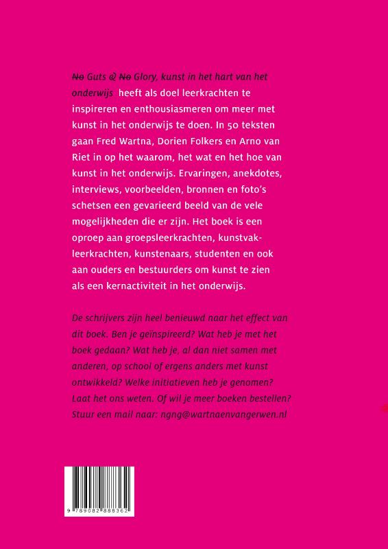 Achterkant van No Guts & No Glory