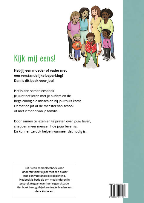 Achterkant van Kijk mij eens!