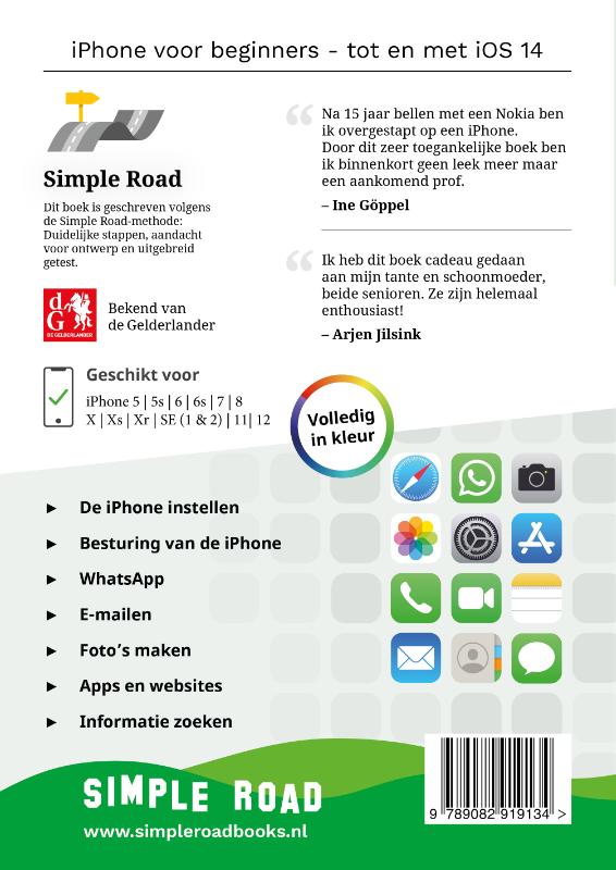 Achterkant van iPhone voor beginners