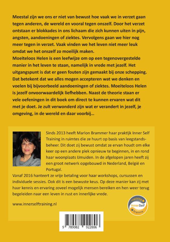 Achterkant van Moeiteloos Helen