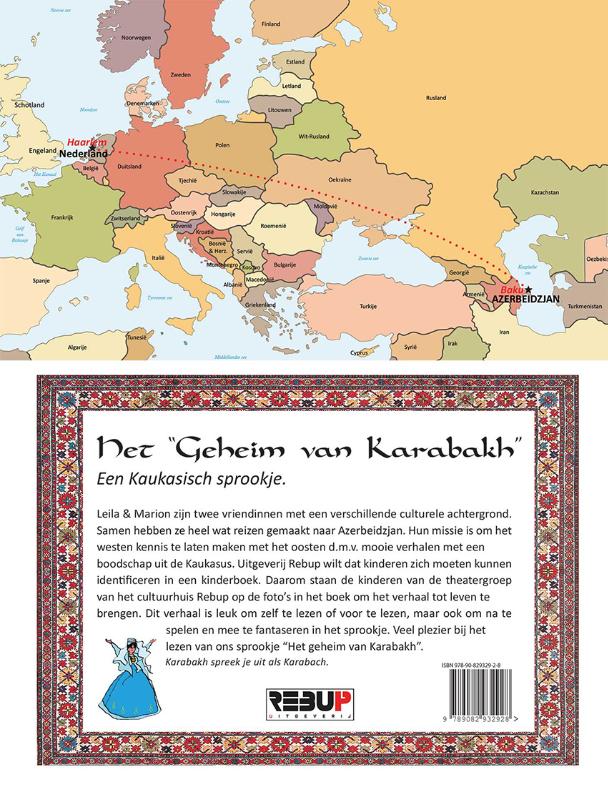Achterkant van Het geheim van Karabakh