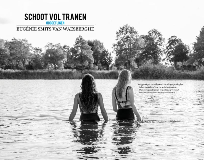 Achterkant van Schoot vol tranen