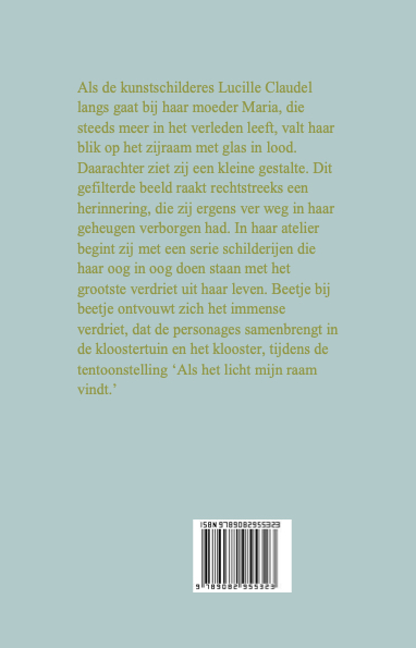 Achterkant van Als het licht mijn raam vindt