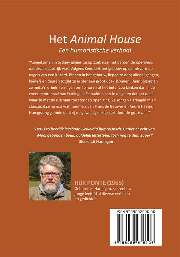 Achterkant van Een humoristisch verhaal
