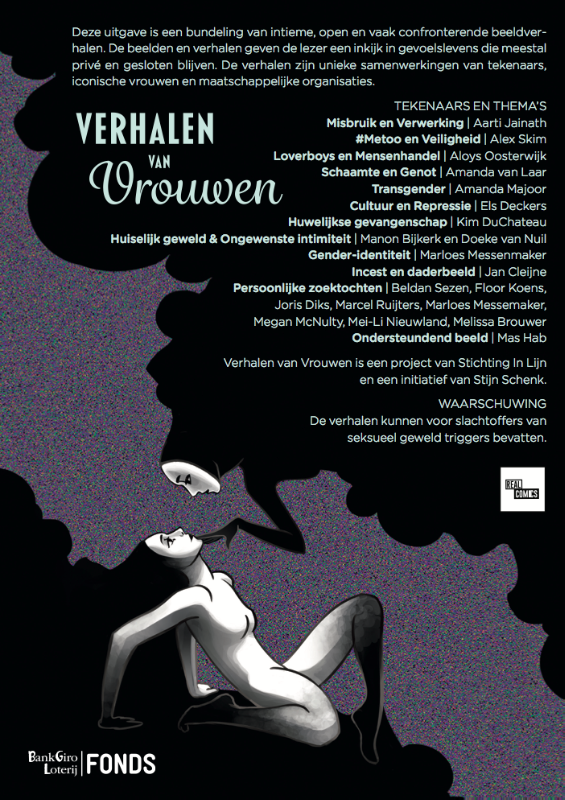 Achterkant van Verhalen van Vrouwen