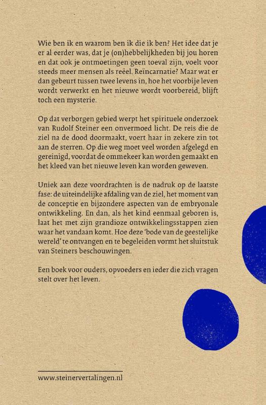Achterkant van Uit de sterren