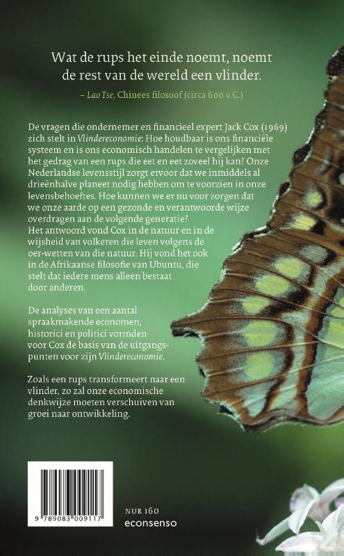 Achterkant van Vlindereconomie