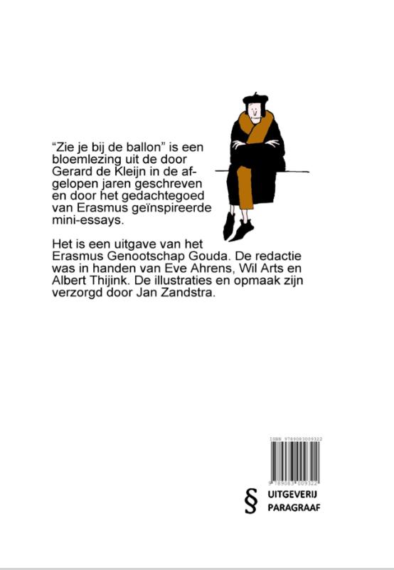 Achterkant van Zie je bij de ballon
