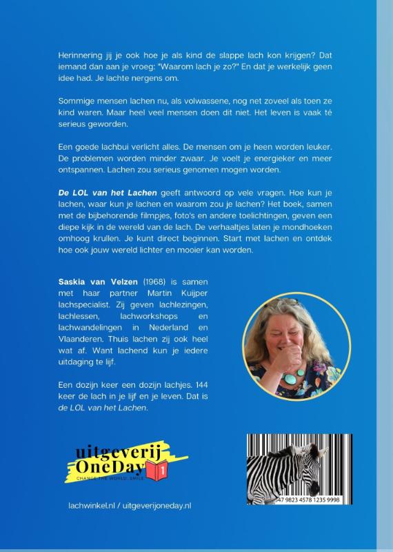 Achterkant van De LOL van het Lachen