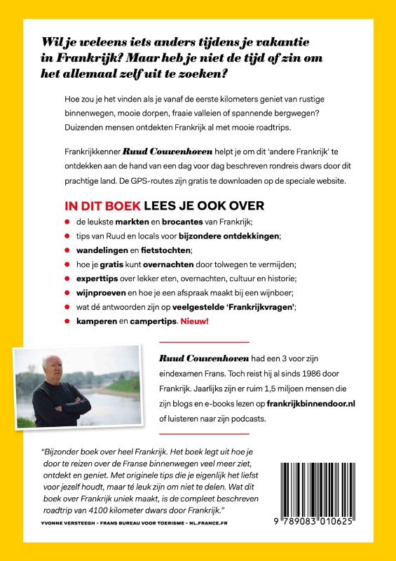 Achterkant van Frankrijk binnendoor