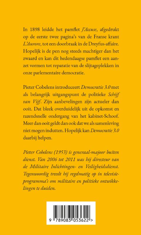 Achterkant van Democratie 3.0