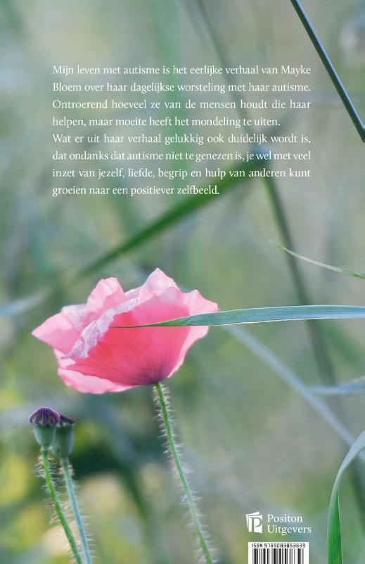 Achterkant van Mijn Leven met Autisme