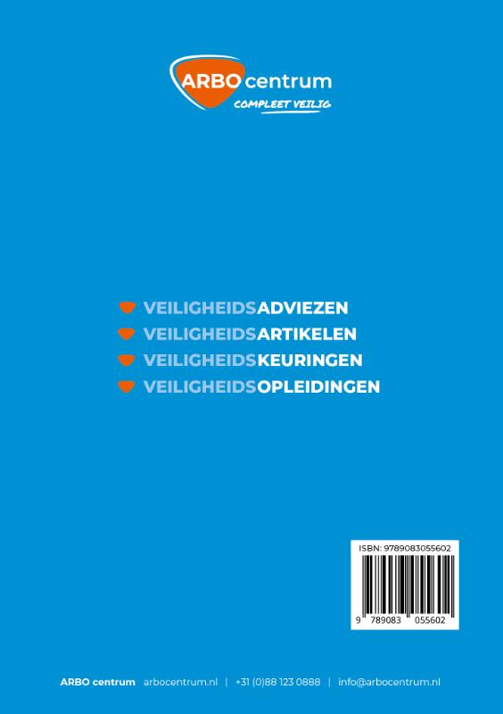 Achterkant van Cursusboek Bedrijfshulpverlening