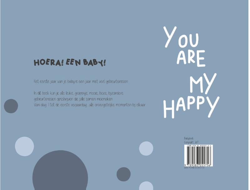 Achterkant van Babyboek