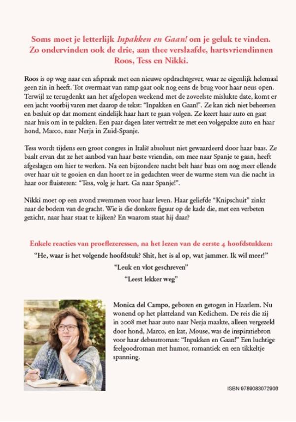 Achterkant van Inpakken en Gaan!
