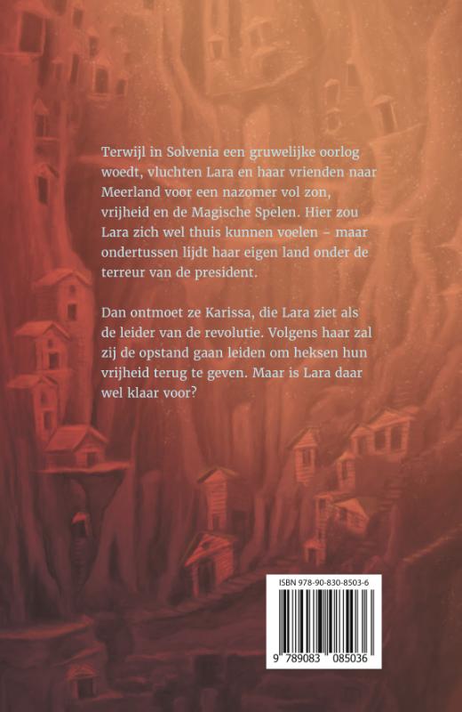 Achterkant van Leger van schaduw en storm