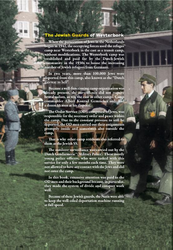 Achterkant van The Jewish guards