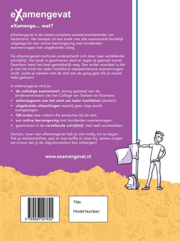 Achterkant van eXamengevat - Aardrijkskunde HAVO