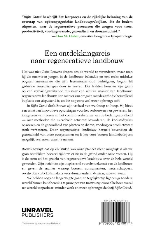 Achterkant van Rijke Grond