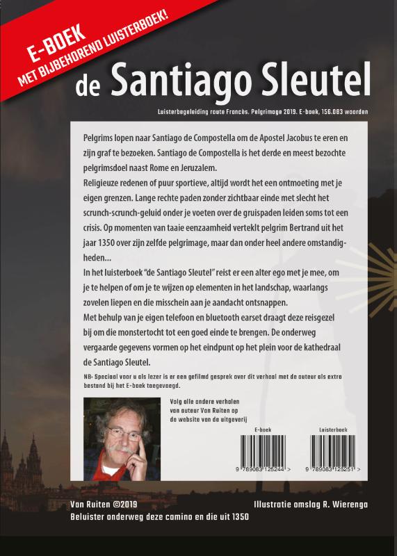 Achterkant van de Santiago Sleutel