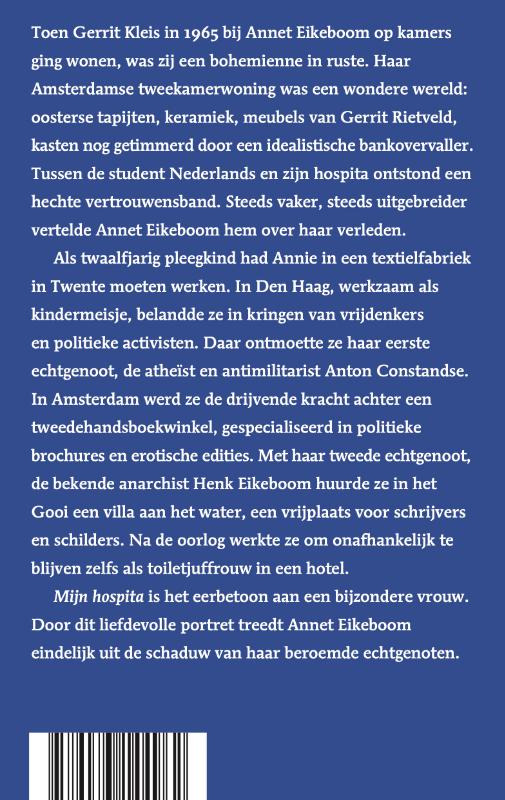 Achterkant van Mijn hospita
