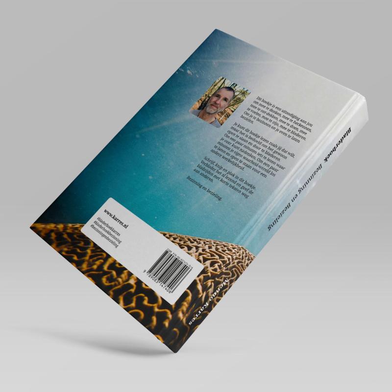 Achterkant van Bladerboek Bezinning en Bezieling