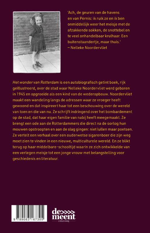 Achterkant van Het wonder van Rotterdam