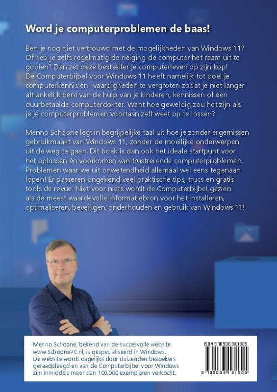 Achterkant van Computerbijbel voor Windows 11 (1e editie)