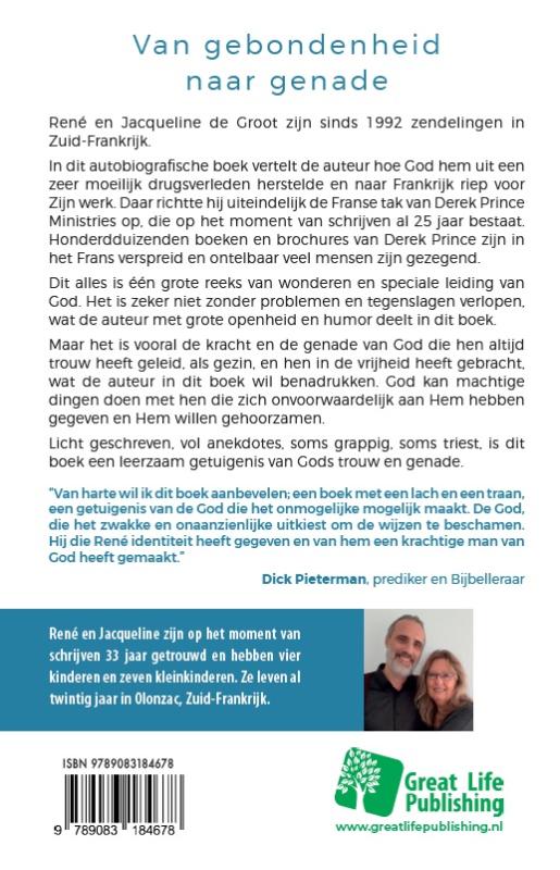 Achterkant van Van gebondenheid naar genade