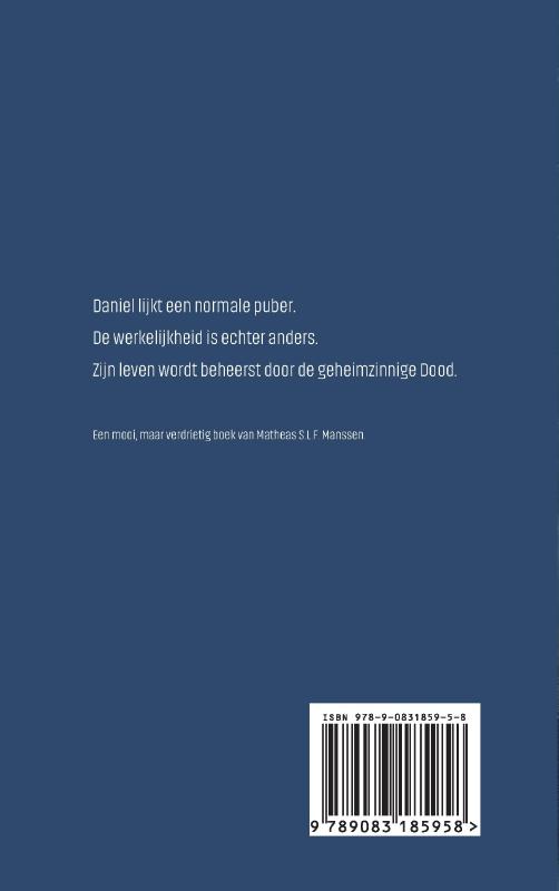 Achterkant van Op weg naar de Dood