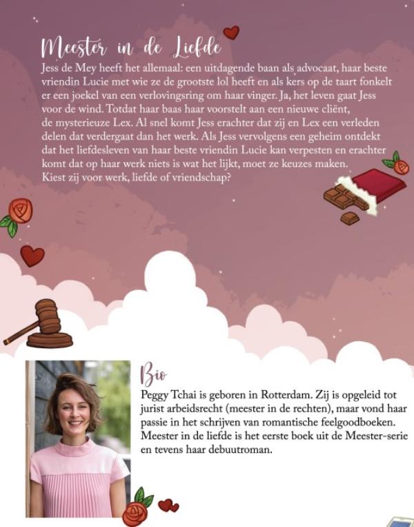Achterkant van Meester in de liefde