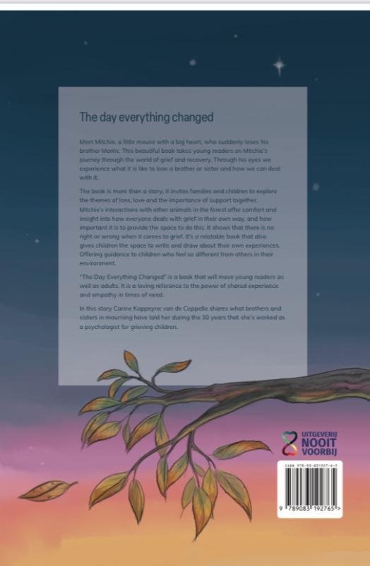 Achterkant van The day everything changed
