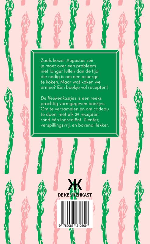 Achterkant van Asperge
