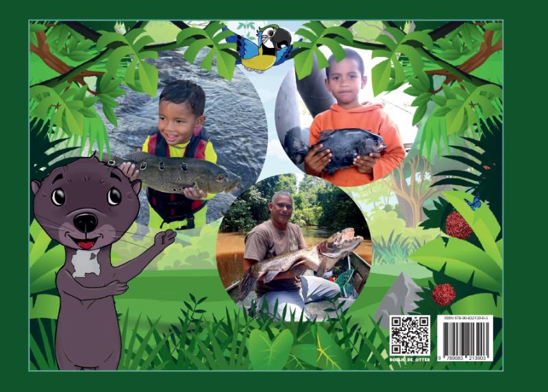 Achterkant van De avonturen van Bollie de Otter