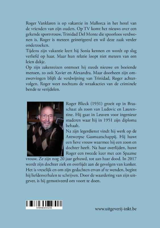 Achterkant van Spoorloos verdwenen