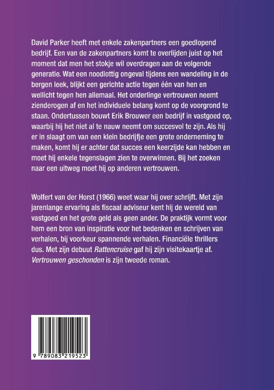 Achterkant van Vertrouwen geschonden