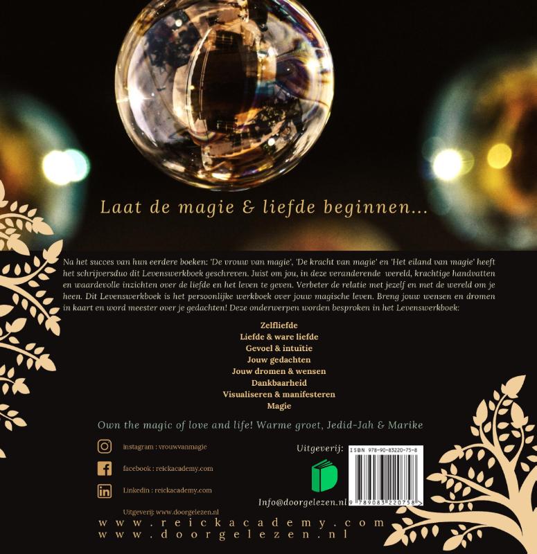 Achterkant van Het REICK levenswerkboek