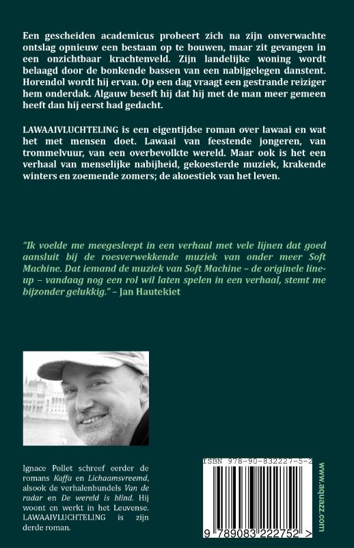 Achterkant van LAWAAIVLUCHTELING