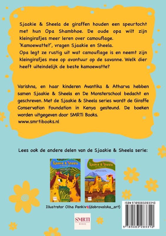 Achterkant van Sjaakie & Sheela