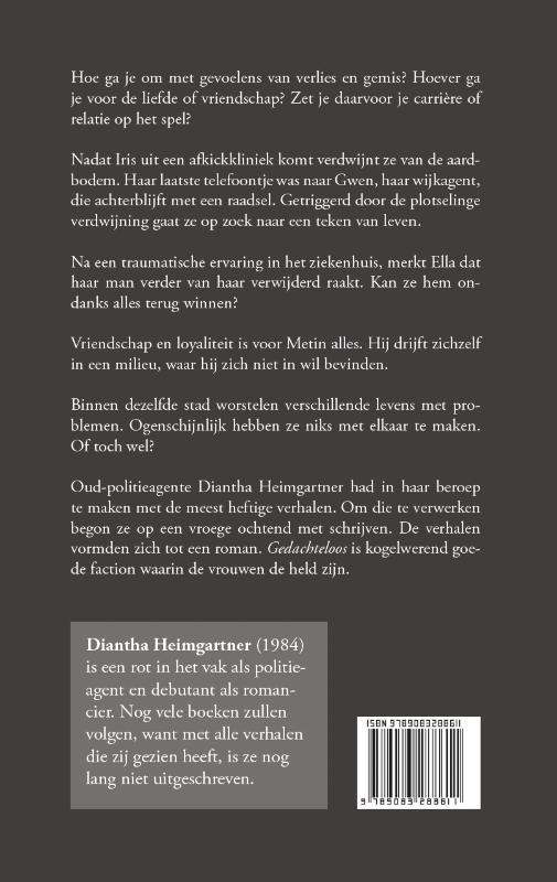 Achterkant van Gedachteloos