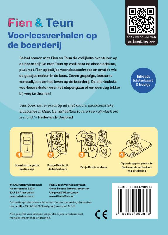 Achterkant van Fien & Teun